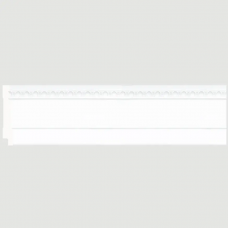 Плинтус Cosca B90(1)-W27 Полистирол Белый 2400*90*19 мм